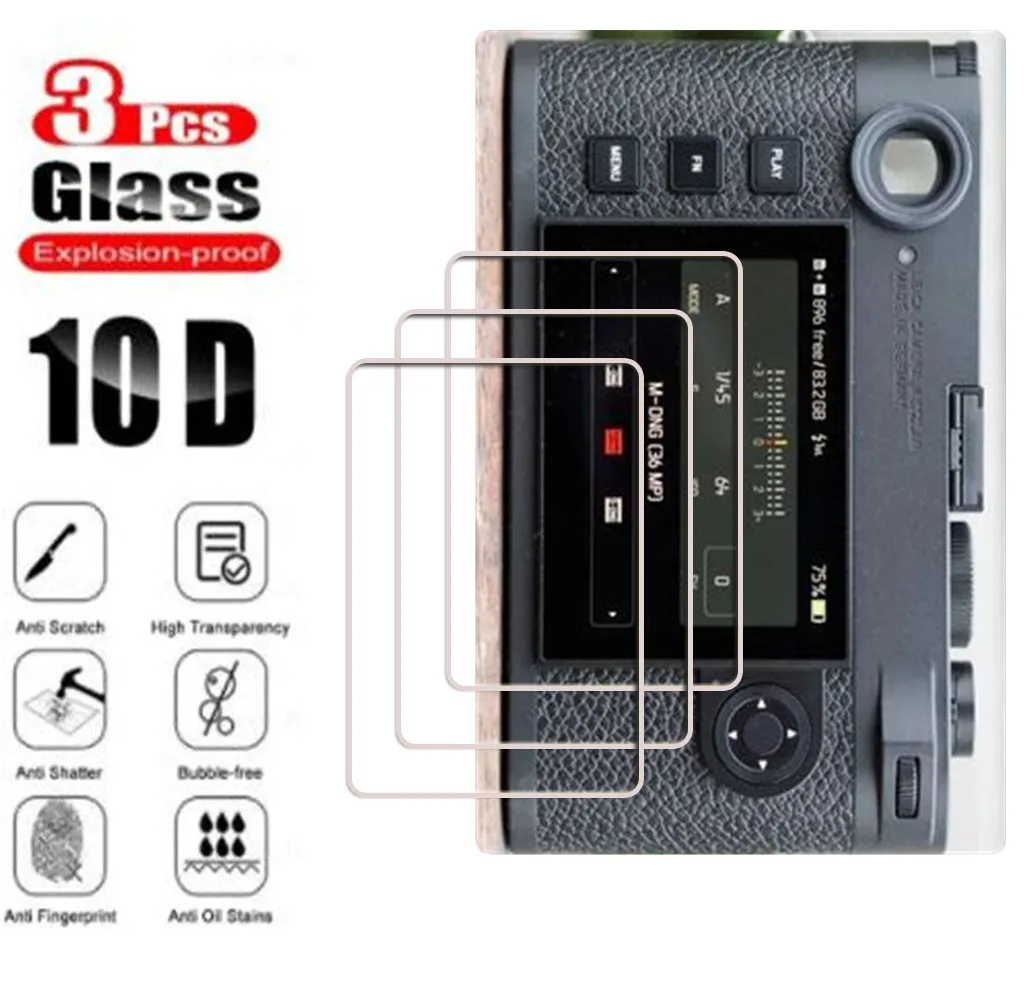 3PCS Tempered Glass…