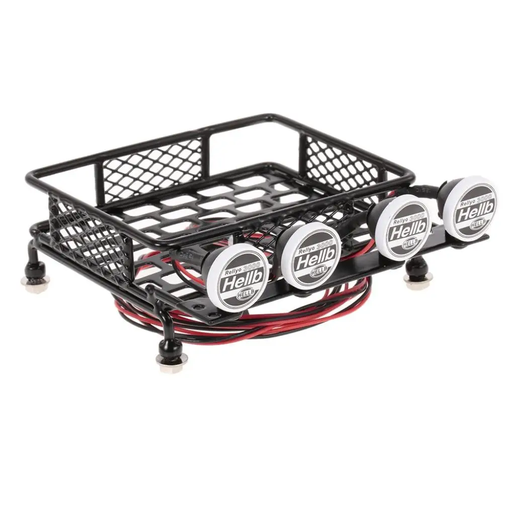 1:10 Alloy Rack with LED for Axial RC4WD RC Rock Crawler Car