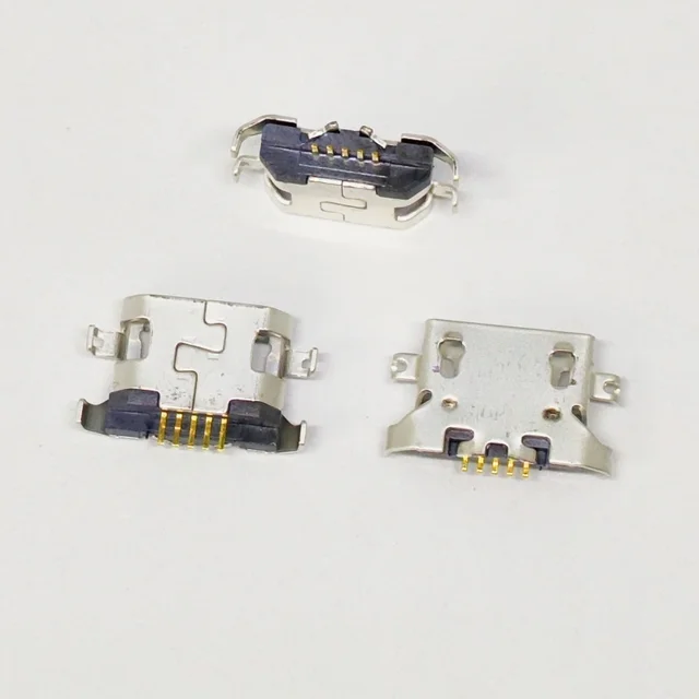 10-100 SZTUK dla Tecno Spark 6 GO KE5 Micro USB Port ładowania Wtyczka dokująca Złącze ładowarki Gniazdo Części naprawcze