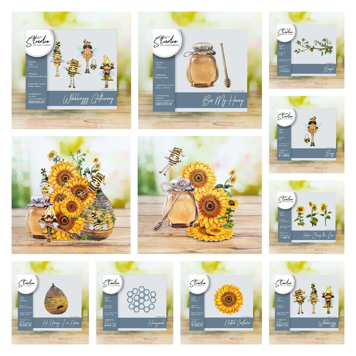 

Honeycomb Sunflower Here Comes the Sun Set Metal Cutting Dies Decoration Scrapbook Paper Card Album Mould Craft Greeting Card