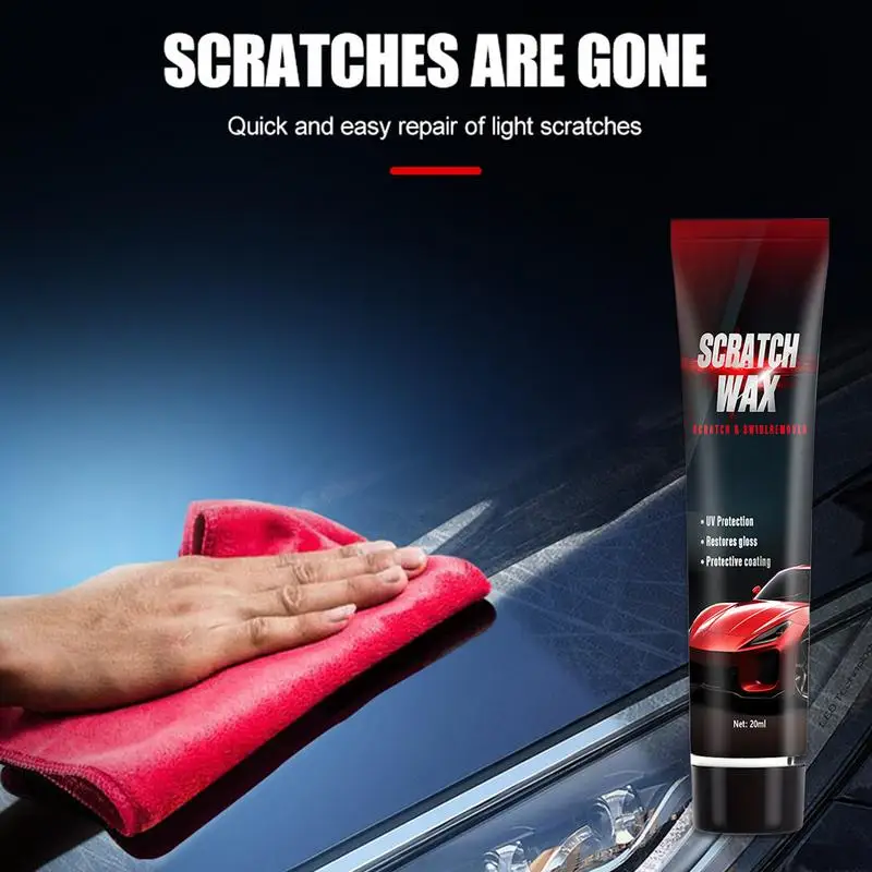 Scratch Repair Wax For Car 20ml Scratch Remover For Vehicles Scratch Removal Wax Car Refurbishment Wax For Vehicles Easily