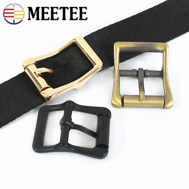 5/10Pcs 20/25/32mm Curved Metal Belt Pin Buckle Bag Strap Backpack Webbing Garment Adjust Clasp DIY Leather Craft Accessory