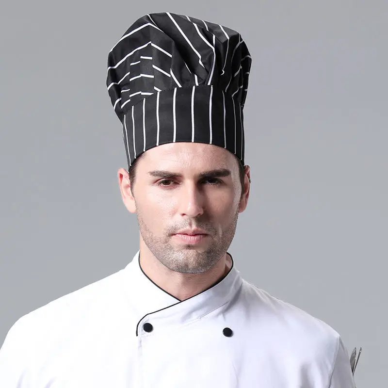 Boina de varios estilos para Hotel, restaurante, servicio de Catering, cantina, cocina, café, Panadería, camarero, sombrero de Chef de tela de red