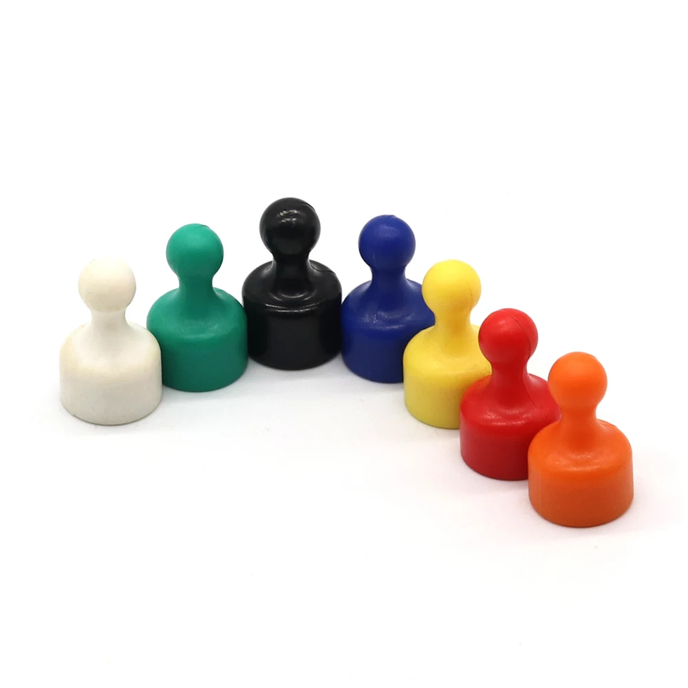 10Pcs 12X20 mm Push pin Office Strong Small Round Magnetic Magnets Cones magnets Super Magnet pinboard Chess Magnetic push pins