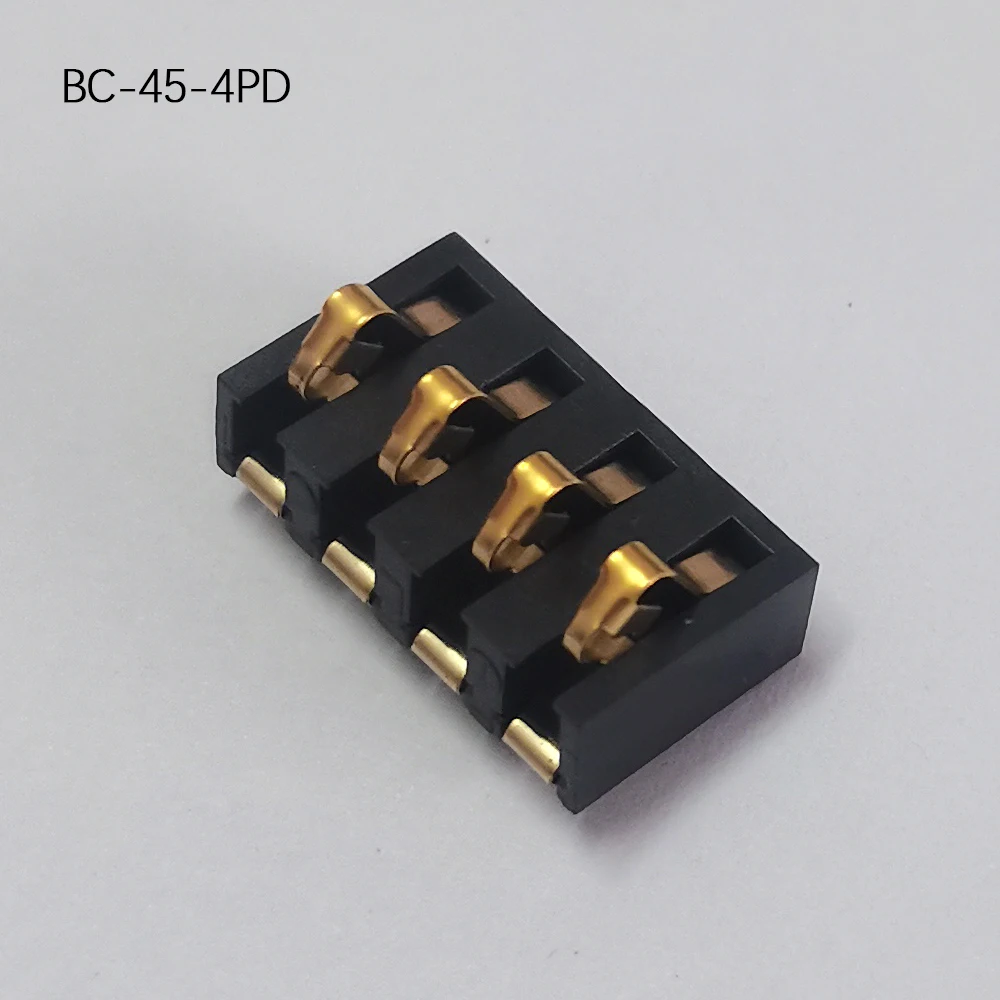 5 Stück B-35 B-45 B-70 Batterie-Federkontaktverbinder 2 3 4 5 6 7 Pin 4mm 4,25mm 2,54mm Rastermaß Batterie-Kontaktbuchse – Detail 10