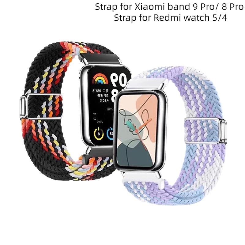 

Magnetic Strap For Xiaomi band 9 Pro Nylon Watchband for Xiaodmi band 8 Pro Woman Man Wristband Smartwatch Sport Correa Bracelet