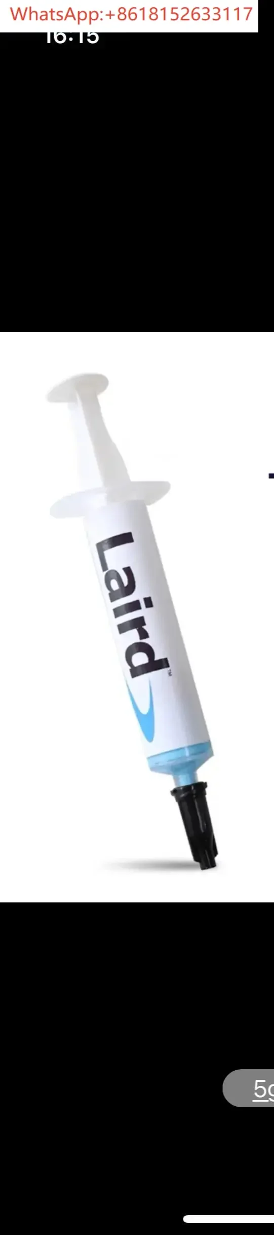 Gel Térmico Laird Tputty 607 Utilizado para Refrigeración Memeory