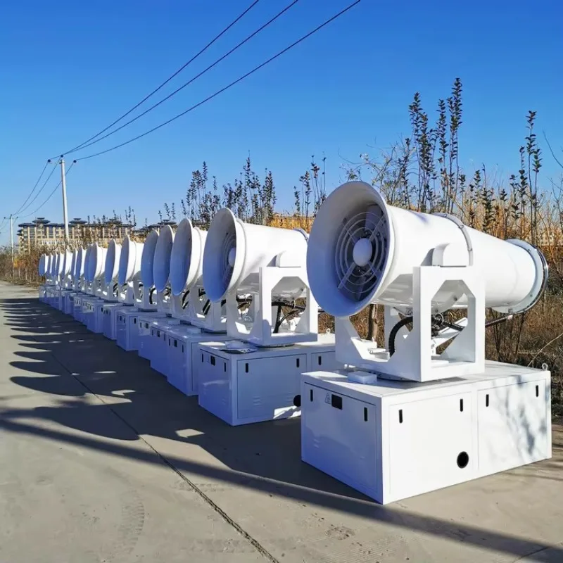 30-120m Automatic Water Spray Fog Cannon Machine for Large Range Agriculture Control Mist Industrial Mining Dust Suppression