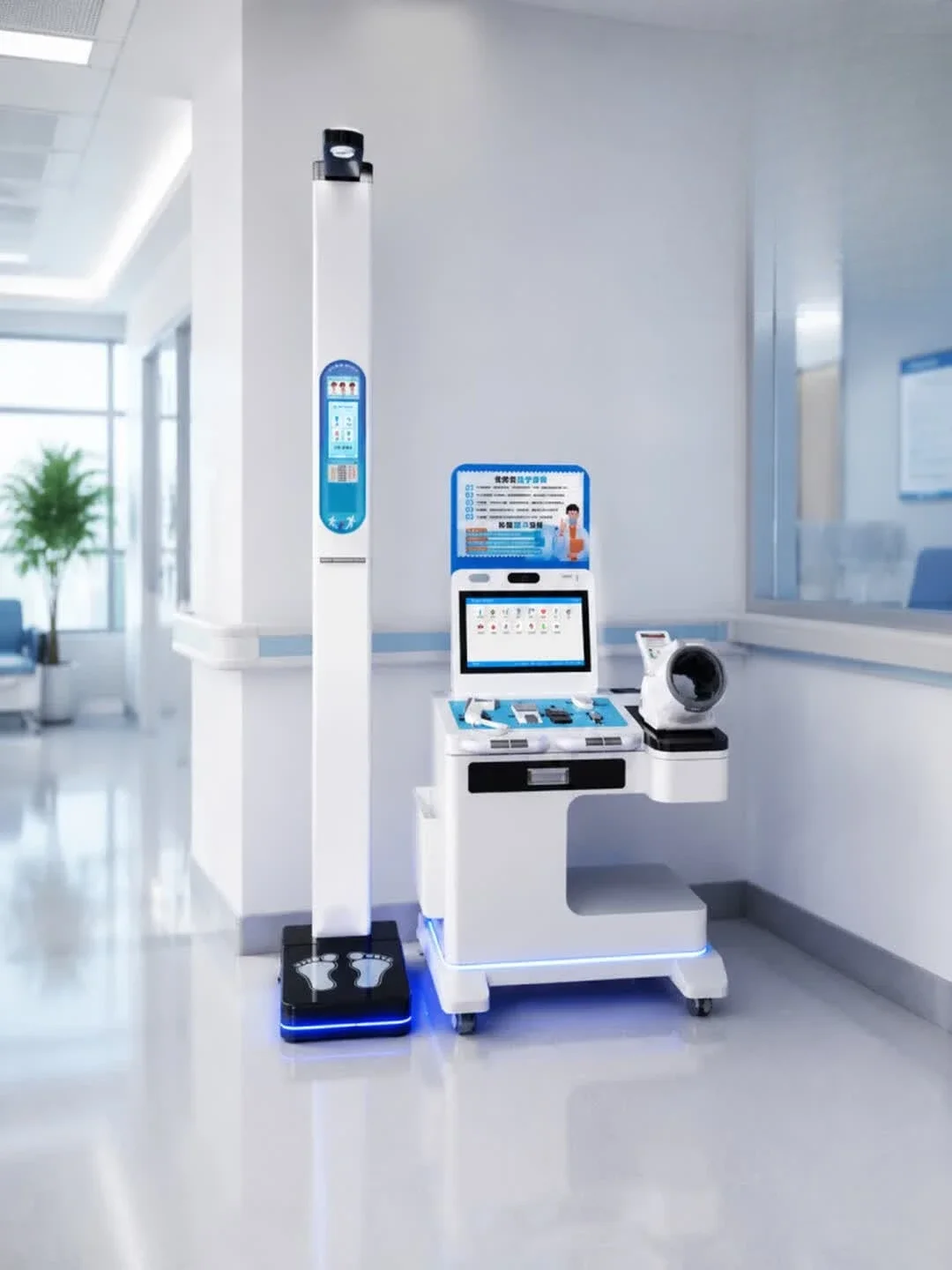 Intelligent physical examination machine Health physical examination machine, health hut pre-job inspection machine