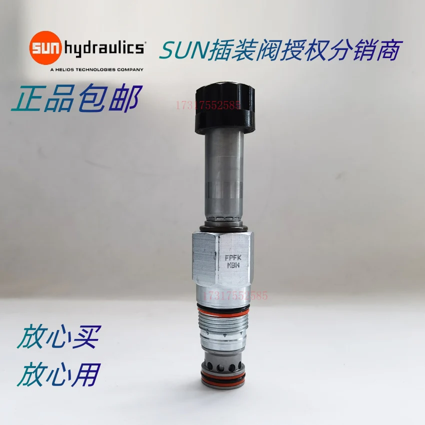 SUN Pilot Operated Normally Closed Proportional Throttle Valve With Reverse Check Valve FPFK-MBN/MDN/XBN/XDN