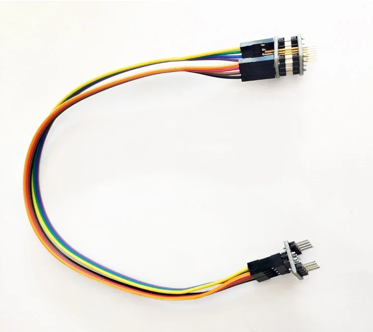 Burning Test Probe Spring Needle 1.27 CHIP SOP WSON SOIC VSOP SPI FLASH 8P (Cable length 30cm)