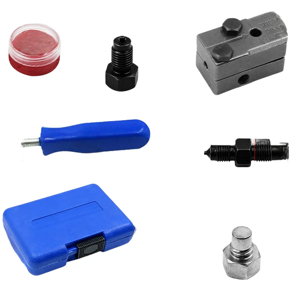 Brake Line Tubing Flaring Tool Kit for Copper Iron Aluminum Pipes Designed for Consistent for flare Geometry in Brake System