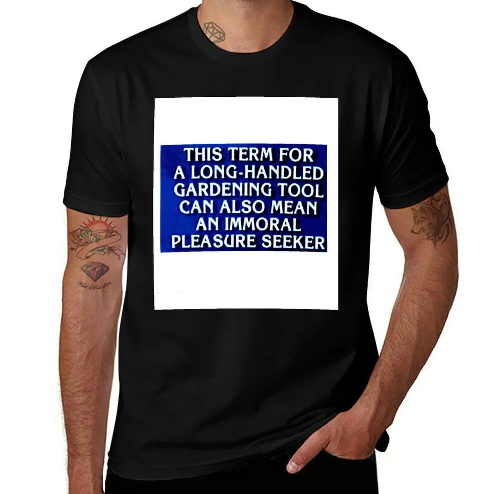 

JEOPARDY PARODY T-Shirt Tough Fabric Work Tee