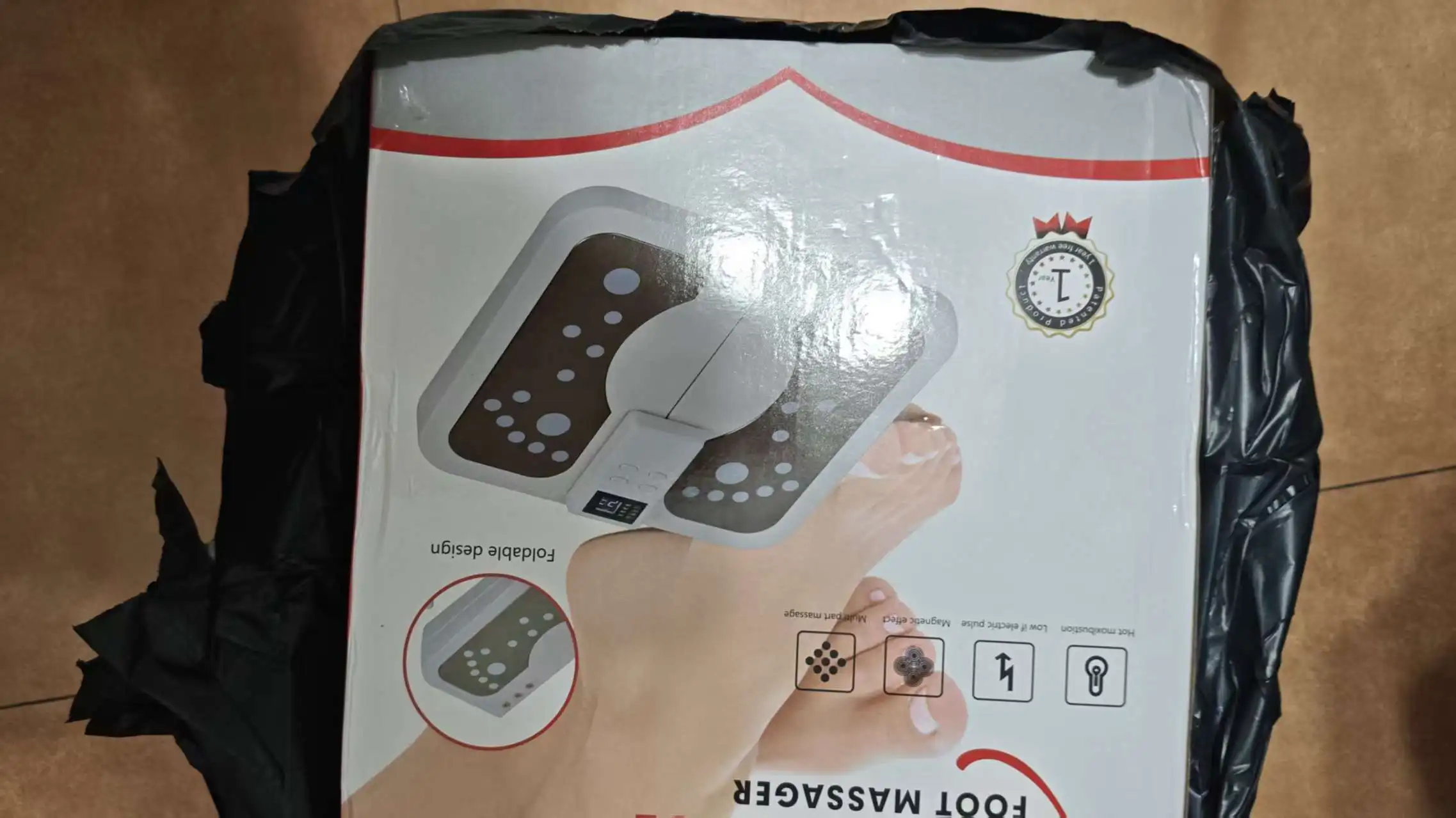 Suitable for 2026 wireless remote control foot massager quantum therapy physiological biology