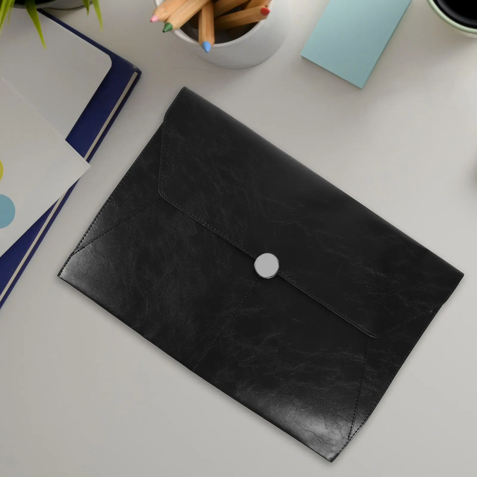 

Premium A4 File Bag Document Organizer Portable File Storage Pouch for Office Home Business Travel with Excellent