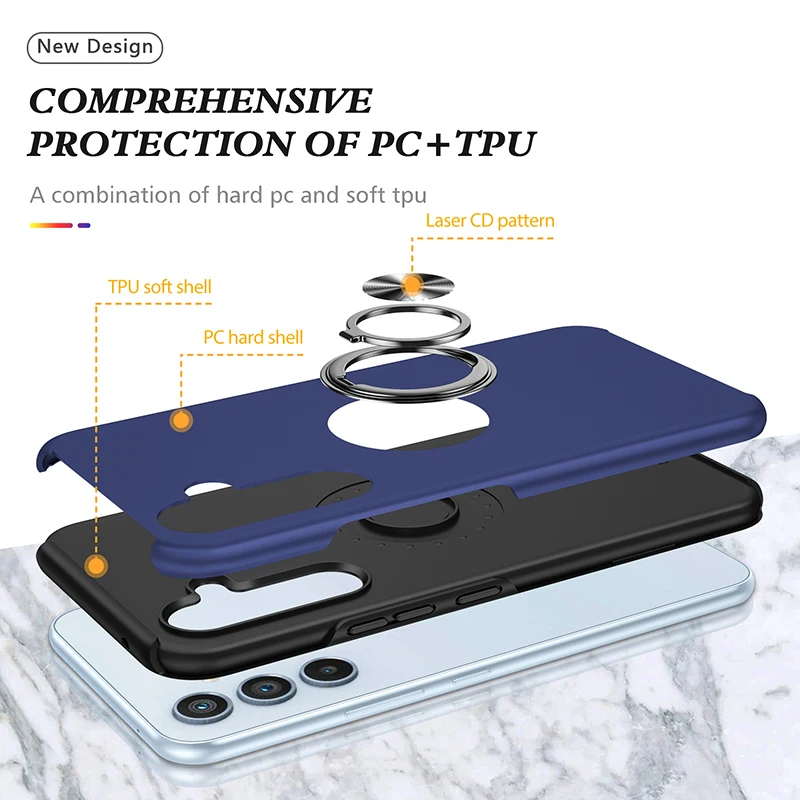 The new Outdoor Cover For Samsung Galaxy A12 13 14 22 23 24 32 34 42 51 54 71 72 85 5g Stand Shock Proof TPU Hard Phone Case