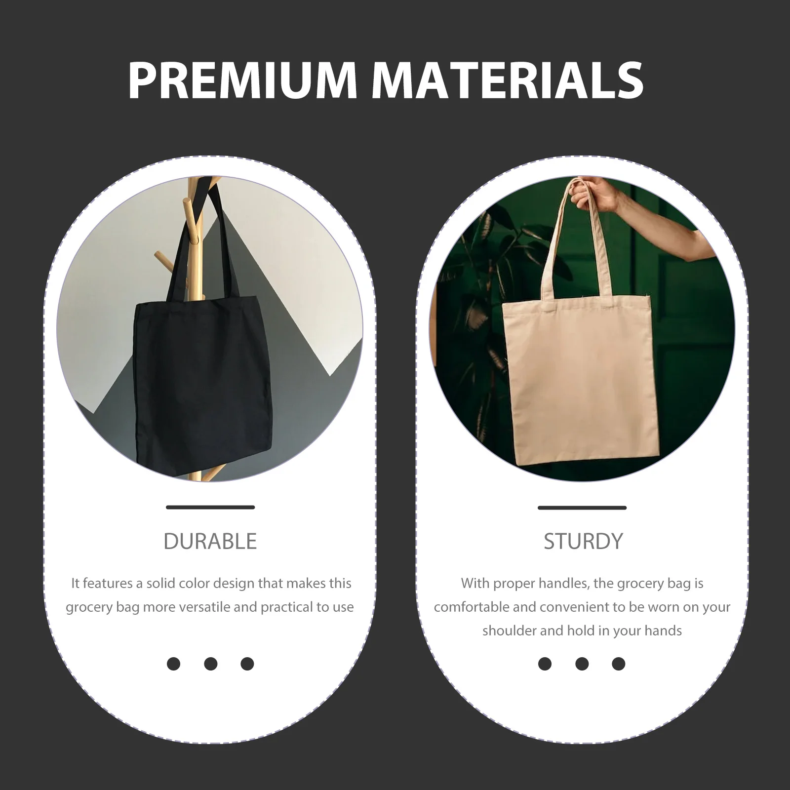 

4 Pcs Reusable Waterproof Hand-held Shopping Bag Tote Foldable Grocery Woven Oxford Cloth