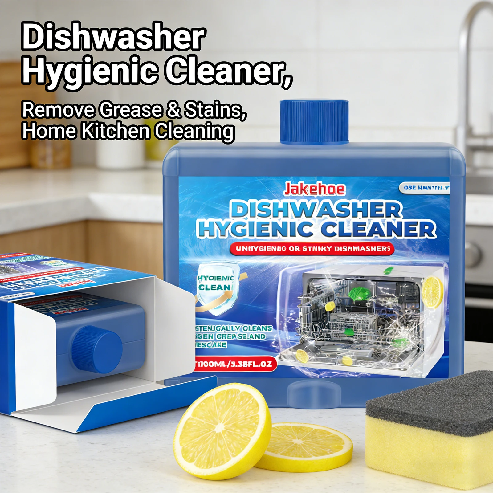 Dishwasher Cleaner Quickly Decompose Food Residue Remove Scale Eliminate Odor Reduce Bacterial Growth Home Dishwashing Detergent