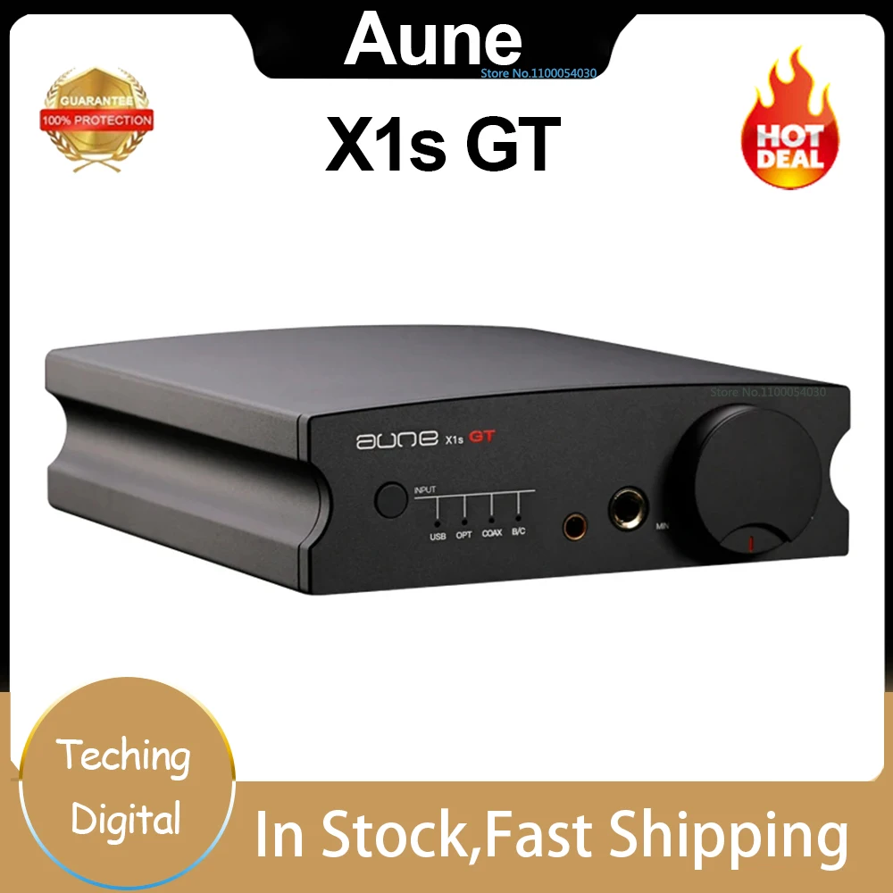 Original Aune X1s GT Balanced DAC Bluetooth Decoder Earphone Amp Integrated HiFi Lossless Music Decoder DSD 4.4 XLR Balanced AMP