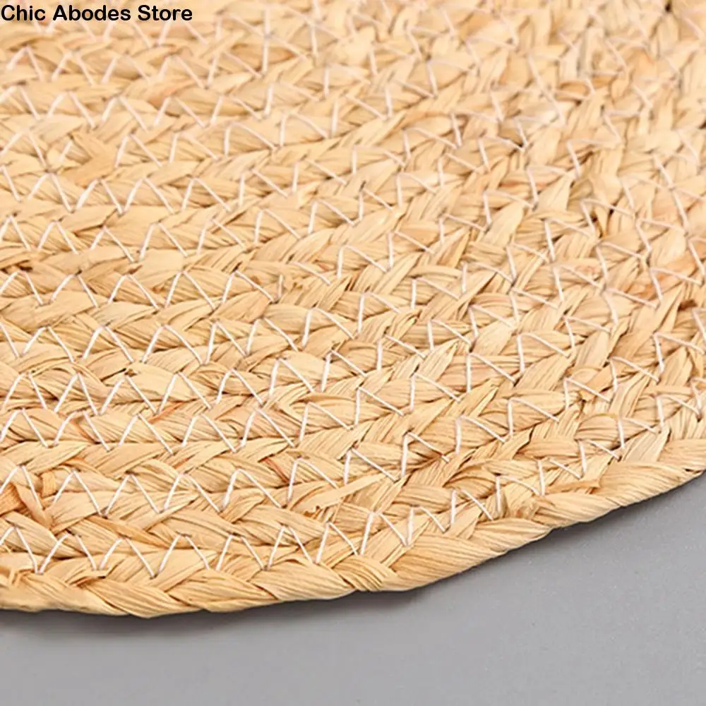 

Non-slip Round Kitchen Home Dinner Table Mats Table Pads Coaster Placemat Home Decor