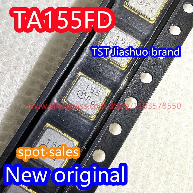 

(10PCS) TA155FD code 155 brand new genuine 155MHz packaged SMD SAW filter in stock