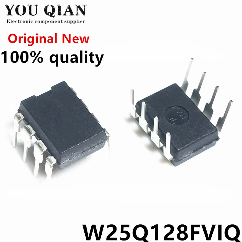 5pcs/lot W25Q128FVIQ 25Q128FVIQ W25Q128 DIP8 new original