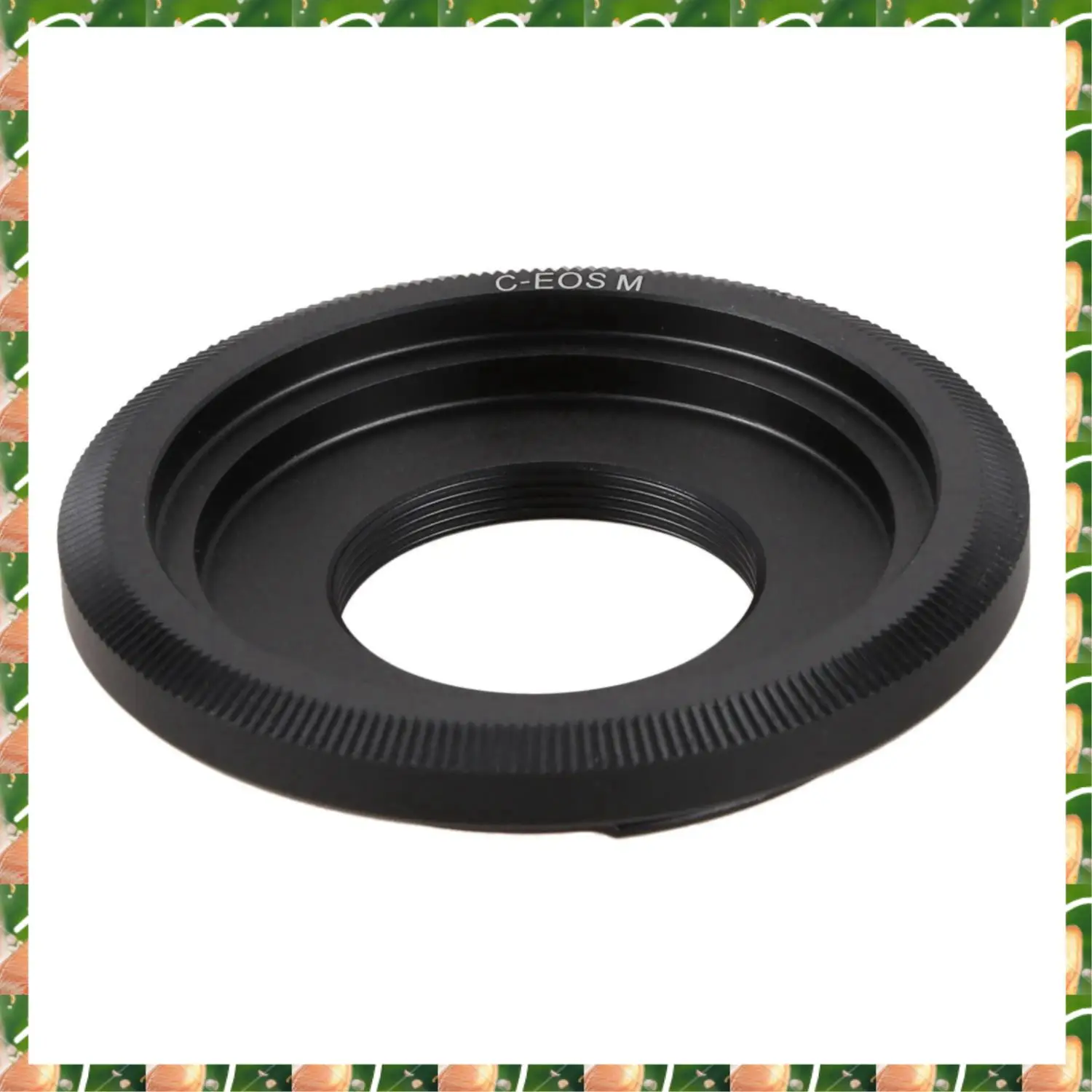 

JAJA 2 Pcs Black C-Mount Lens Camera Lens Adapter Ring, 1 Pcs Fits For Canon EOS M M2 M3 & 1 Pcs Fits For Fujifilm X Mount Fuji