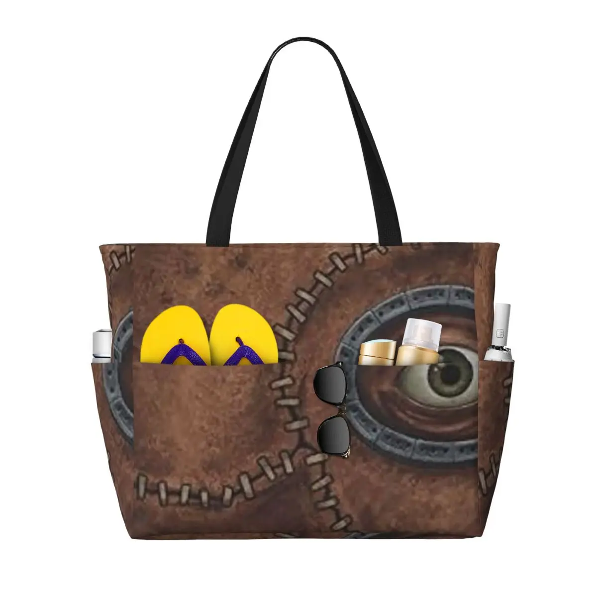 

Hocus The Spell Book Pocus Horror Tv Movie Beach Tote Bag Sport Gym Yoga Duffle Large Tote Bag Women Travel Bag Fitness bag