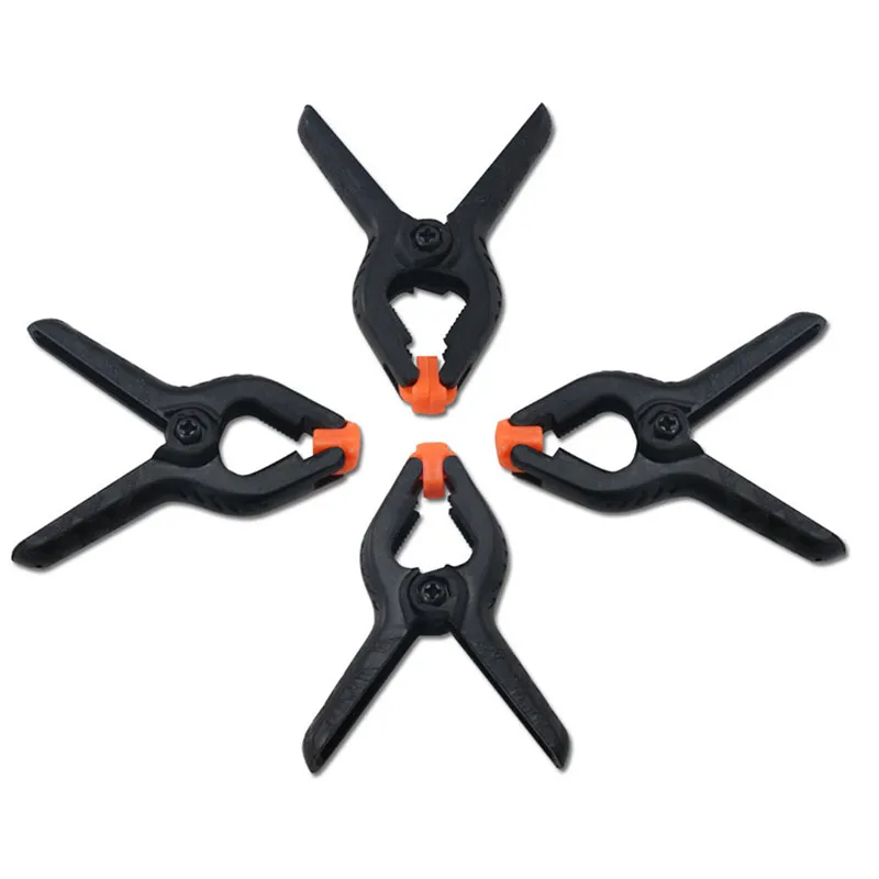 10er-Pack PVC-Federklemmen, robuste Halteklammern für Holzarbeiten, Fotografie, Bastelarbeiten, Hintergrundständer und Heimwerkerprojekte, 2 Zoll. – Detail 5
