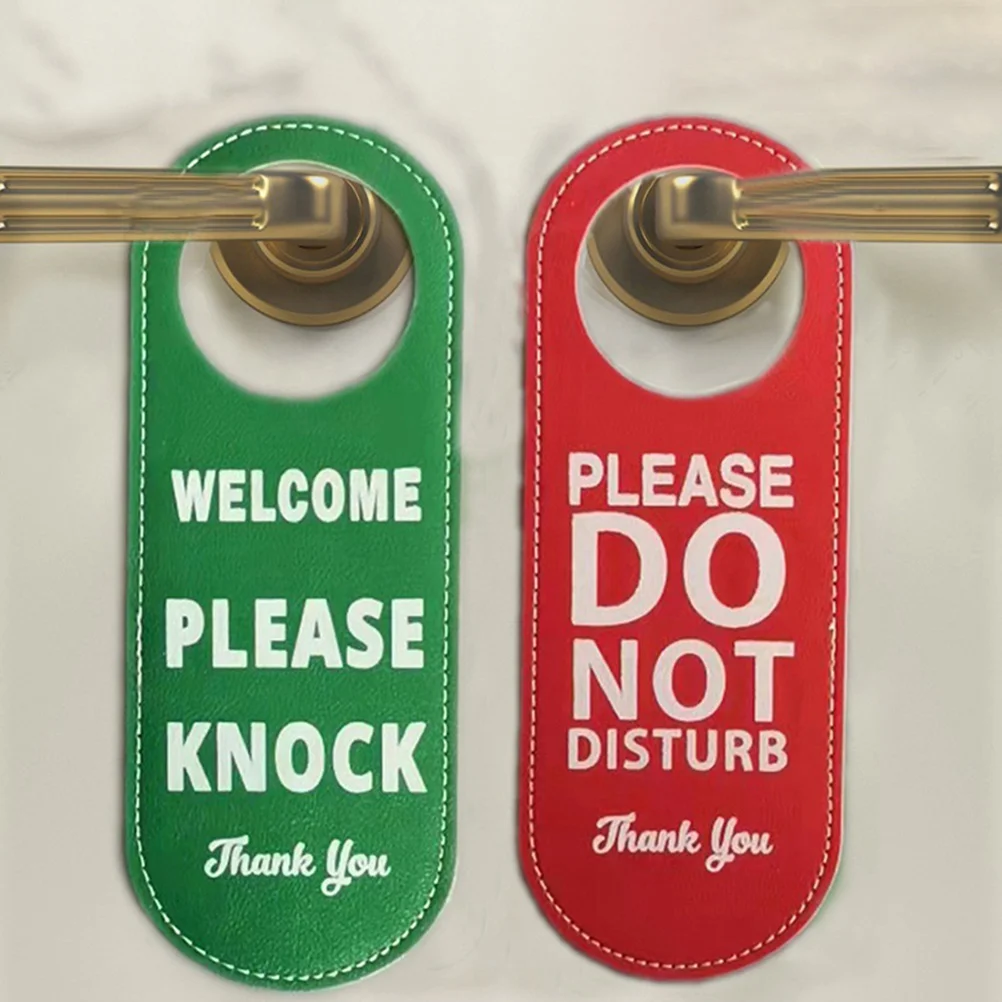 Signage Custom Office Door Signs Hanging Hangers The Not Disturb Privacy Indicator