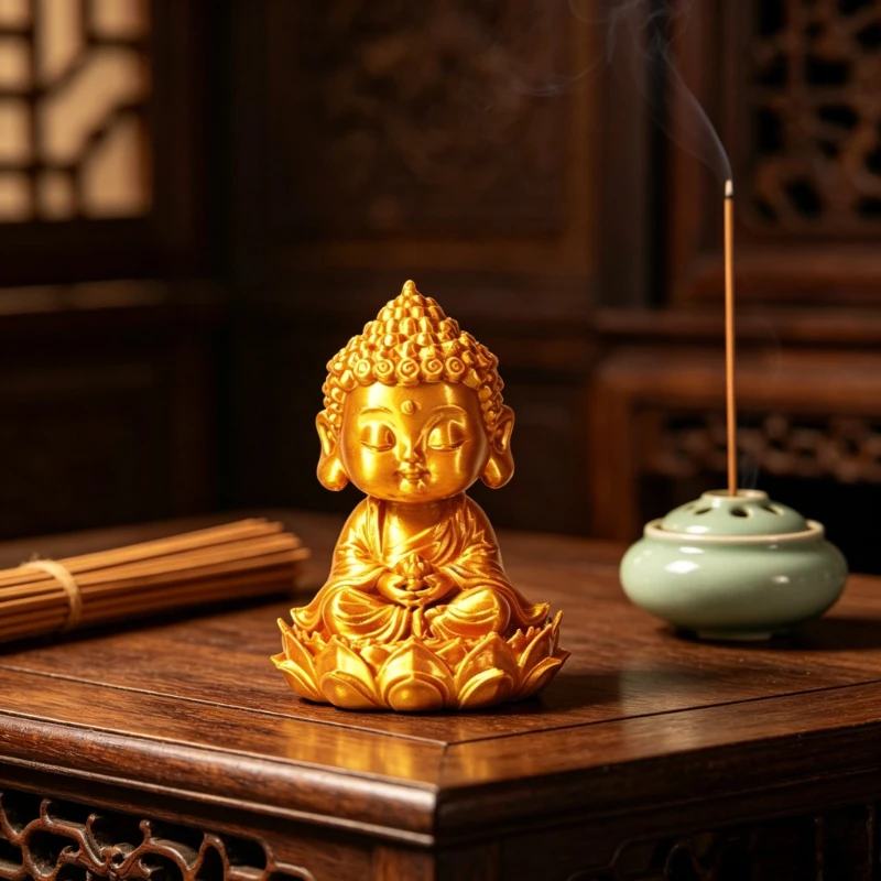 Figura de Buda Meditando Dorad - Home Decor Zen Style reseña y precio