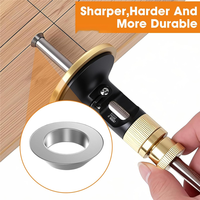 ABBO-Woodworking Wheel Marking Gauge Adjustable Scribe Tool 0-12Cm,For Parallel Lines,Dovetail Joints Carpentry