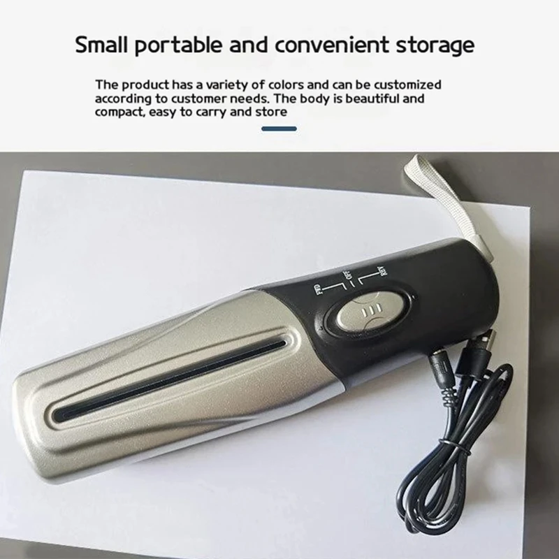 Usb Portable Paper Shredder Multifunctional Mini Electric Paper Shredder Document Strip Cutter Office Stationery