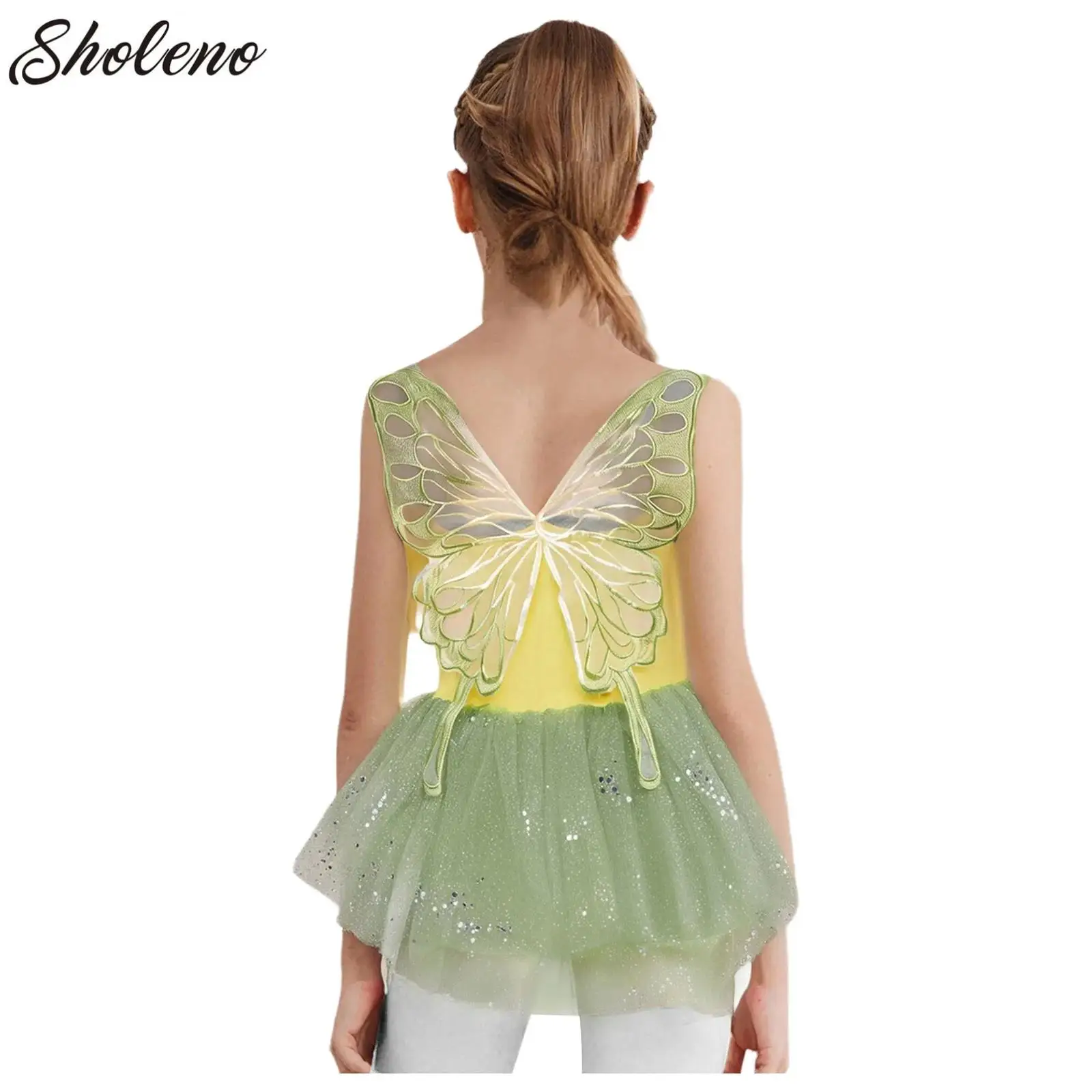 

Girls Princess Ballet Tutu Dress Kids Gymnastics Leotard with Tulle Tutu Skirt Birthday Dress Up Girls Dance Costume Dancewear