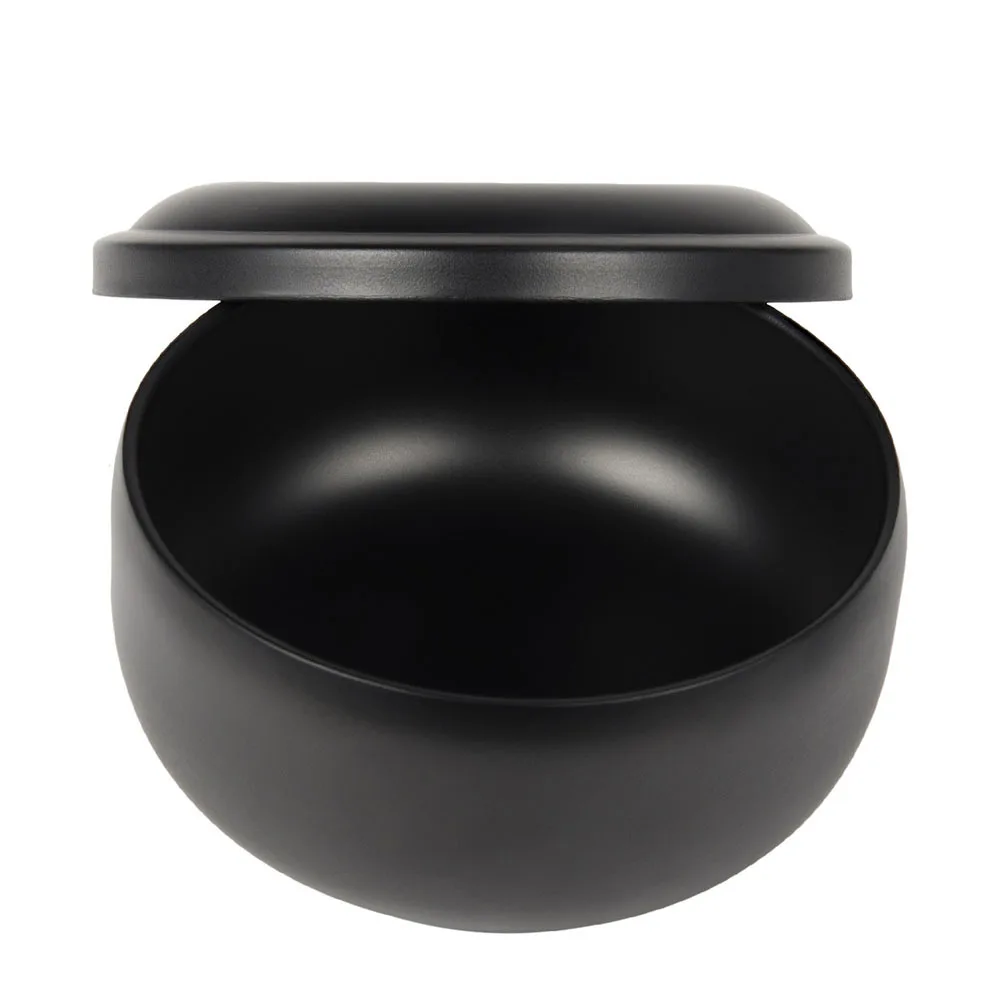 

1Pcs Simple Shaving Bowl Stainless Steel Bubbling Container for Home Use Fine Workmanship Foam Rich Shaving Accessory