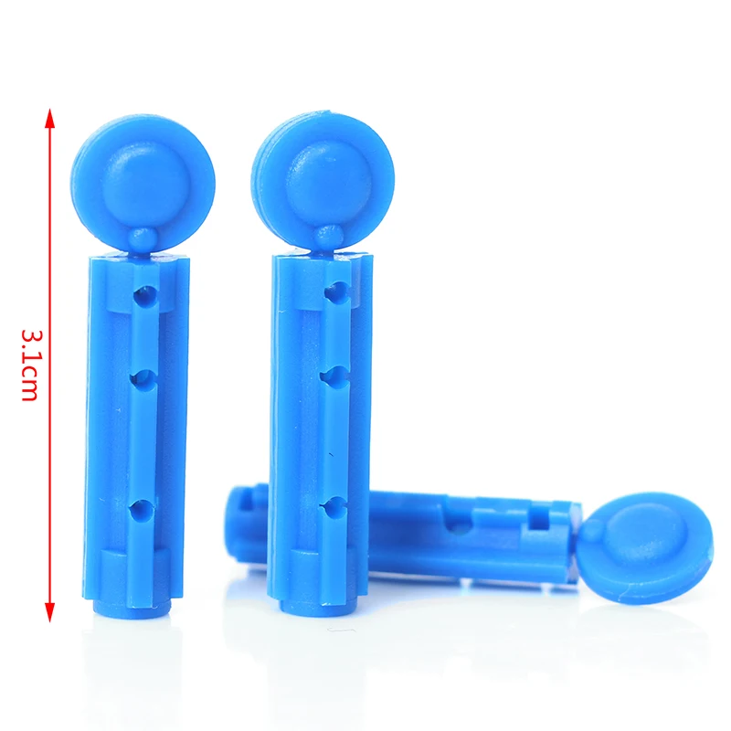 NEW SALE 50Pcs 28g Soft Blood Glucose Medical Collecting Lancet Needles Diabetes Testing