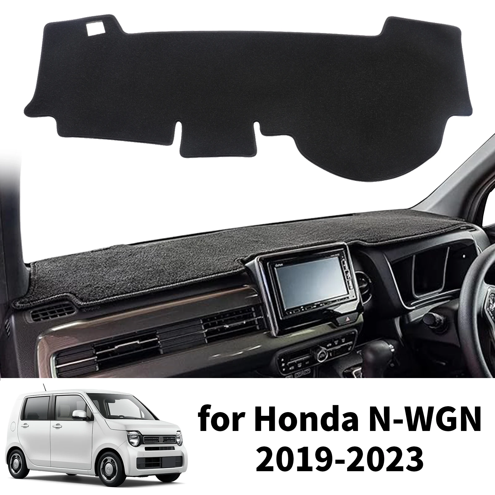 

for Honda N-WGN JH3 JH4 2019 2020 2021 2022 2nd Gen Accessories Sunshade Protective Pad Dashmat Car Dashboard Mat