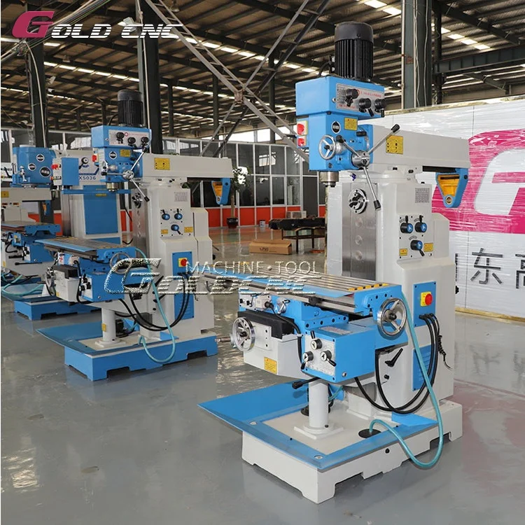 High Quality Drilling Milling Machine ZX6350 Horizontal And Vertical Universal Milling Drilling Machine For Sale