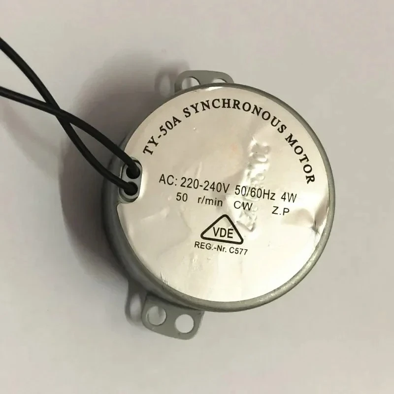TY-50A 4W 220V Silent Synchronous Motor For Barber Shop Rotating Light