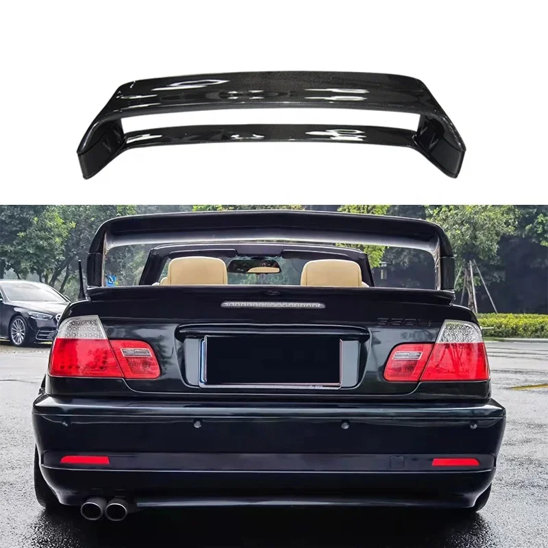 

Carbon Fiber Rear Wing Spoiler for E46 Base Sedan 4-Door 1998-2005