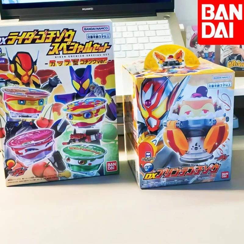 

﻿ New Bandai Genuine Dx Kamen Rider Gavv Pudding Gachapon Special Set Bram'S Ultimate Proptoys Gift Collectible Model