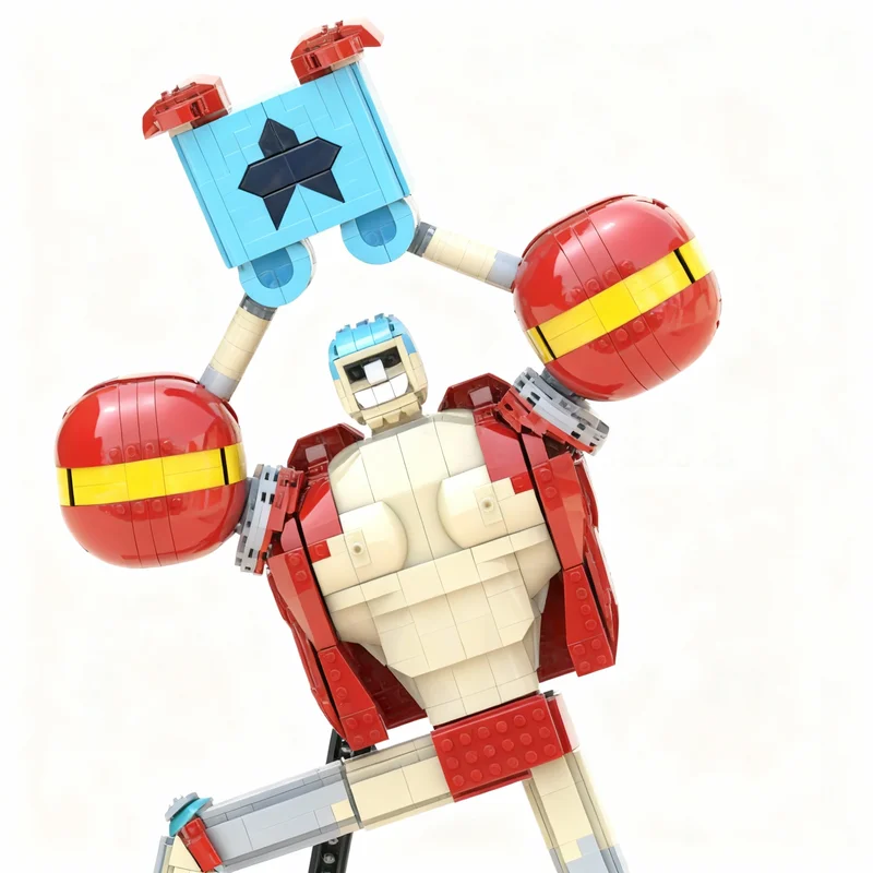 

NEW 1257PCS MOC Creative Model Franky Building Blocks DIY Building Blocks Display Gift Collectible Decoration Collection Home