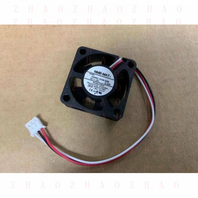 

L+ 1pcs For NMB-MAT 1204KL-01W-B39 DC 5V 0.13A 3CM TCFAN cooling fan 3-wire