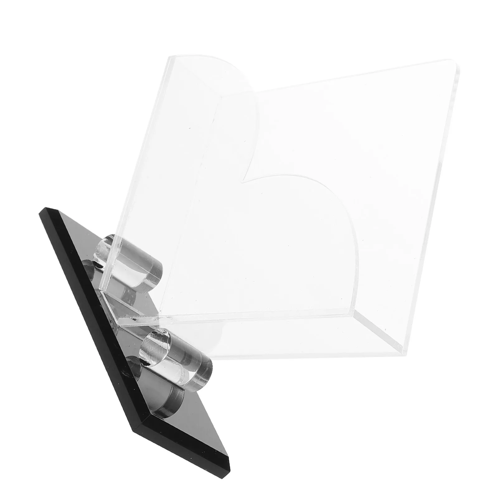 Clear Acrylic Napkin Holder Vertical Paper Napkin Dispenser Sturdy Plastic Tissue Box for Kitchen Dining Table Restaurant Office