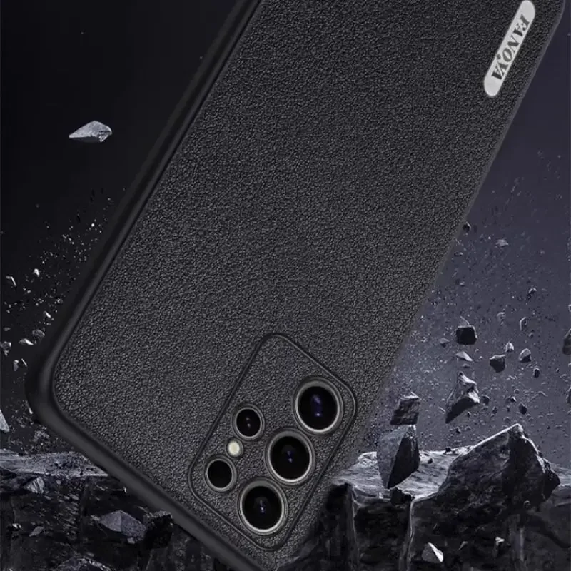 For Samsung Galaxy S25 Ultra Plus 5G Case Car Magnetic Leather Shockproof Cover For Samsung S25 Plus Ultra 5G S 25 Back Casing