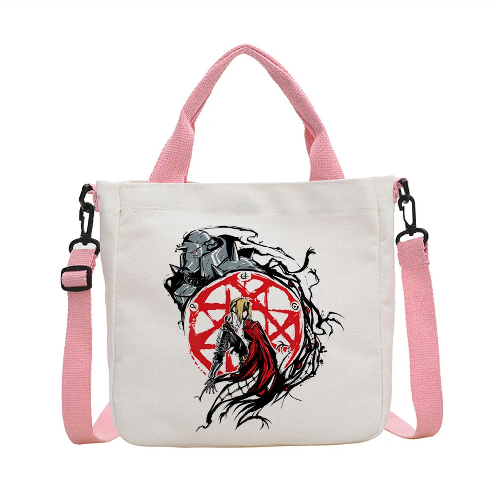 Full Metal Alchemist tote bag torba na zakupy foldable bolsas de tela y2k personnalisable femme