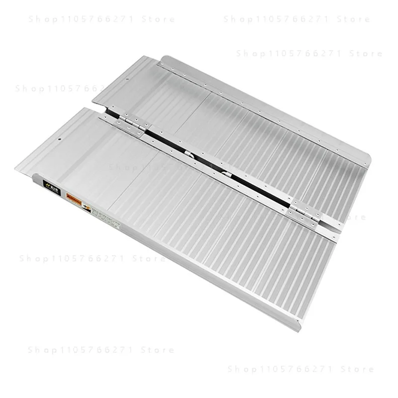 Aluminum alloy portable barrier-free ramp mobile folding aluminum alloy stair steps wheelchair ramp