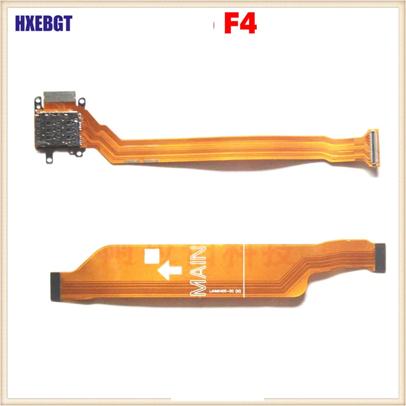 

New For Xiaomi Poco F4 Motherboard Flex Cable + LCD Display Flex Cable Sim Card Reader Ribbon Smartphone Parts