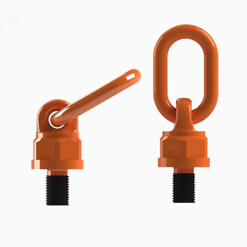 Universal Rotating Lifting Buckle Metric Thread Steel Mold Lifting Ring Swivel Hoist Eye Bolt Industrial