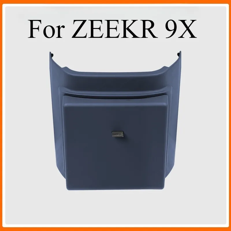 For ZEEKR 9X Refrigerator Anti-Kick Pad Panel Rear Trash Can Interior Modified Car Accessories